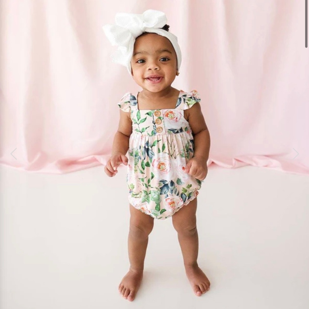 Posh Peanut Harper Bubble Romper 3-6m